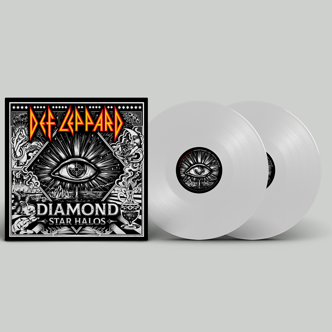 Def Leppard - Diamond Star Halos. Indie clear 2LP
